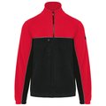 Chaqueta micropolar bicolor Rojo S