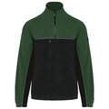 Chaqueta micropolar bicolor Verde XS