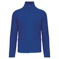 Chaqueta micropolar con cremallera hombre Azul M