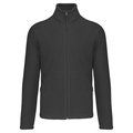 Chaqueta micropolar con cremallera hombre DARK GREY M