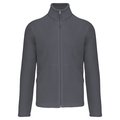 Chaqueta micropolar con cremallera hombre Gris XXL