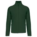 Chaqueta micropolar con cremallera hombre Verde L