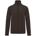 Chaqueta micropolar hombre Marrón S