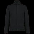 Chaqueta micropolar reciclada unisex Negro XS