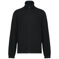 Chaqueta polar ajustable con cordón elástico Negro L