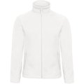 Chaqueta polar hombre con cremallera Blanco XXL