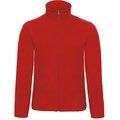 Chaqueta polar hombre con cremallera Red XL