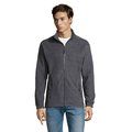 Chaqueta Polar Hombre Gris Jaspeado 5XL