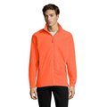 Chaqueta Polar Hombre Naranja Neón XL