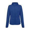 Chaqueta polar para mujer con cremallera Azul Royal XL