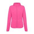 Chaqueta polar para mujer con cremallera Rosa XXL