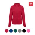 Chaqueta polar para mujer con cremallera