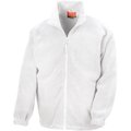 Chaqueta Polar de Poliéster Blanco XXL