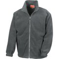 Chaqueta Polar de Poliéster Gris M