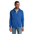 Chaqueta Polar Unisex con Bolsillos Azul Royal M