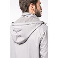 Chaqueta recta con capucha unisex