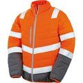 Chaqueta de Seguridad Reflectante Fluorescent Orange / Grey 4XL