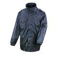 Chaqueta softshell 3 en 1 impermeable con capucha Navy S