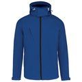 Chaqueta softshell con capucha extraíble Dark Royal Blue 3XL