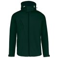 Chaqueta softshell con capucha extraíble Verde 4XL