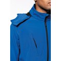 Chaqueta softshell con capucha extraíble