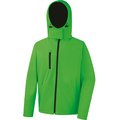 Chaqueta Softshell con capucha hombre Verde S