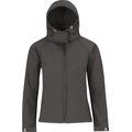 Chaqueta Softshell con capucha mujer DARK GREY M