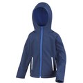 Chaqueta Softshell con capucha para niños Azul 5/6 ans