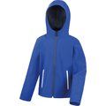 Chaqueta Softshell con capucha para niños Royal Blue / Navy 9/10 ans