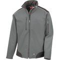 Chaqueta Softshell de trabajo Grey / Black XXL