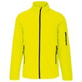 Chaqueta softshell hombre Amarillo M