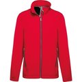 Chaqueta softshell hombre entallada Rojo S