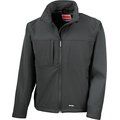 Chaqueta Softshell hombre impermeable cortavientos Black XL