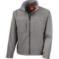 Chaqueta Softshell hombre impermeable cortavientos Workguard Grey L