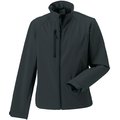 Chaqueta Softshell hombre impermeable Negro 3XL