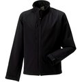 Chaqueta Softshell hombre impermeable Negro L