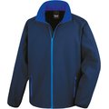 Chaqueta Softshell hombre transpirable y cortavientos Azul XXL