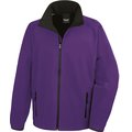 Chaqueta Softshell hombre transpirable y cortavientos Violeta 3XL