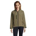 Chaqueta Softshell Impermeable Mujer 340g Army XXL