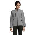 Chaqueta Softshell Impermeable Mujer 340g Gris Jaspeado XXL