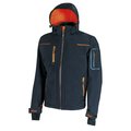 Chaqueta softshell impermeable transpirable Azul L