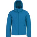 Chaqueta Softshell interior de micropolar con capucha Azure M