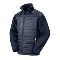 Chaqueta Softshell ligera y cálida Navy / Grey XS