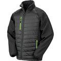 Chaqueta Softshell ligera y cálida Negro XXL