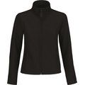 Chaqueta Softshell mujer con bolsillos Black / Black S