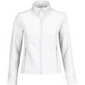 Chaqueta Softshell mujer con bolsillos Blanco XL