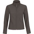 Chaqueta Softshell mujer con bolsillos Dark Grey / Neon Orange XL