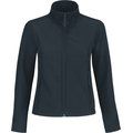 Chaqueta Softshell mujer con bolsillos Navy / Neon Green XS