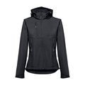 Chaqueta Softshell Mujer Capucha Extraíble