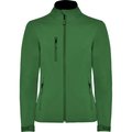 Chaqueta Softshell Mujer con Forro Polar VERDE BOTELLA 2XL